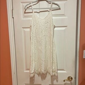 Elegant Lace Slip Dress